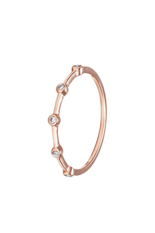 Bague Ensemble - Or rose et diamants naturels