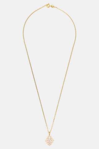 Pendentif Reflet d’Amour - Or jaune et diamants naturels