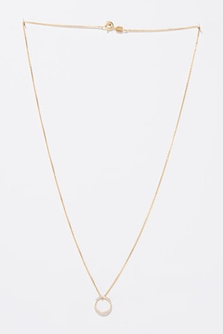 Pendentif Cercle Or jaune et diamants naturels