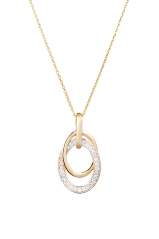 Pendentif Double Jeu - Or jaune et diamants naturels