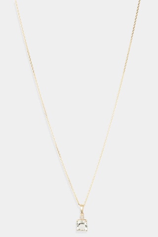 Pendentif Tonga - Or jaune, diamant naturel et quartz vert