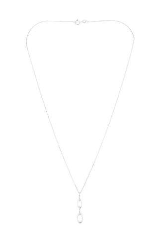 Pendentif Bari  - Or blanc et diamants naturels