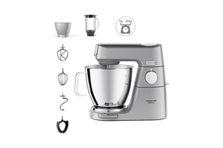 Robot pâtissier multifonction - 7 et 5 l - 1200 W - Argenté