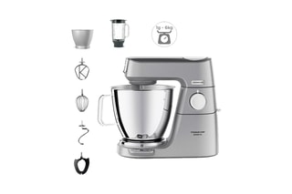 Robot pâtissier Titanium Chef Baker - 3,5 et 5 l - 1200 W - Argenté