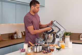 Robot pâtissier Titanium Chef Baker - 3,5 et 5 l - 1200 W - Argenté