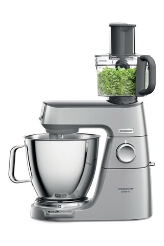 Hachoir multifonction - 2,4 l - Gris et transparent