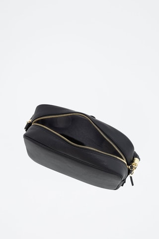 Sac bandoulière en cuir Berta - Noir