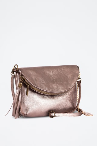 Sac bandoulière en cuir Spring Summer 2026 - Gris