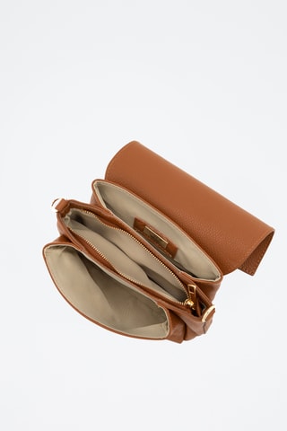 Sac bandoulière en cuir Spring Summer 2026 - Camel