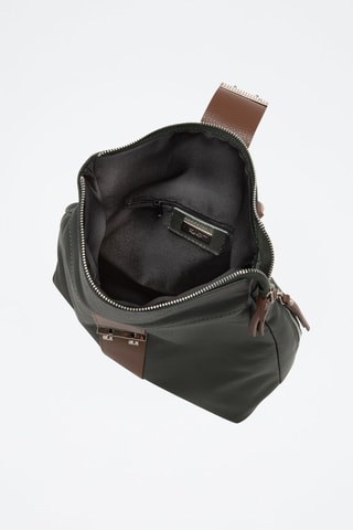 Sac à dos en cuir Azalea - Vert foncé