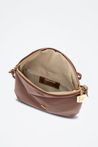 Sac bandoulière en cuir Alice - Marron