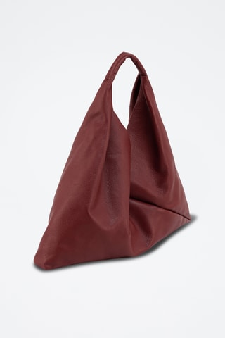 Sac à main en cuir Trentia - Bordeaux