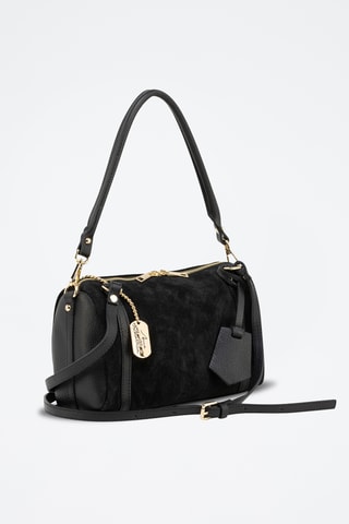 Sac à main en cuir Tredia - Noir