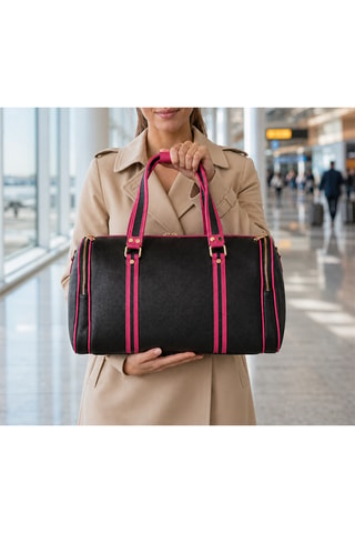 Sac à main en cuir Rorena - Noir