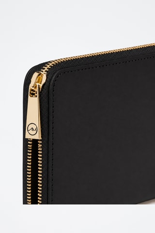 Portefeuille en cuir Nanica - Noir