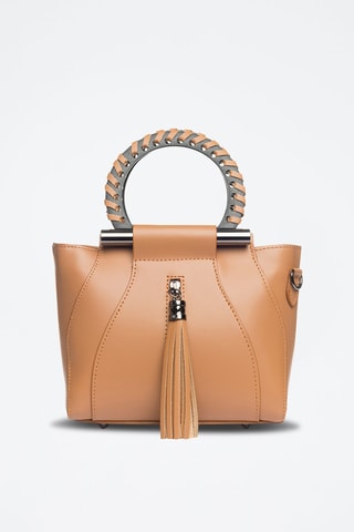 Sac à main en cuir Garlate - Marron