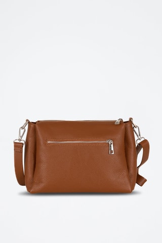 Sac bandoulière en cuir Melfi - Camel