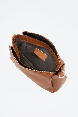 Sac bandoulière en cuir Melfi - Camel