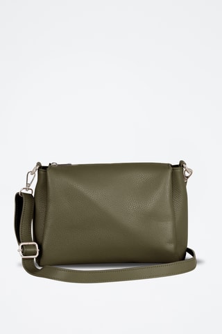 Sac bandoulière en cuir Melfi - Vert
