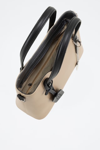 Sac à main en cuir Dalila - Taupe