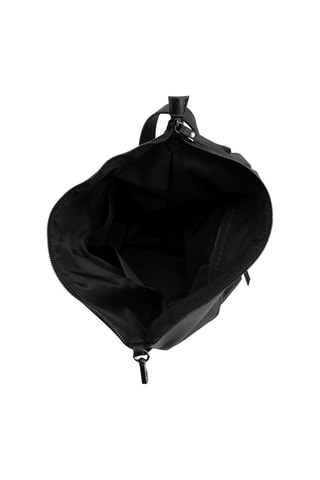 Sac à dos en cuir Aureliana - Noir