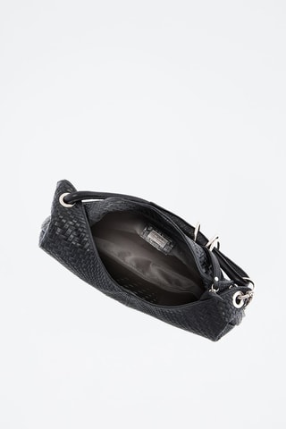 Sac porté épaule en cuir Concetta - Noir