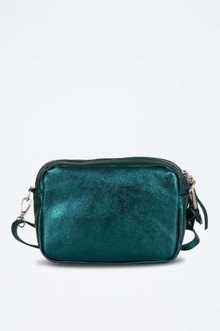 Sac bandoulière en cuir Abriana - Vert