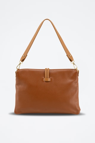 Sac porté en cuir Gelita - Camel