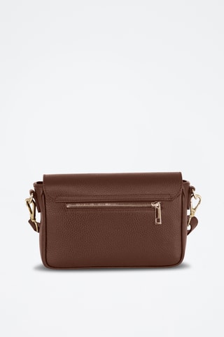 Sac bandoulière en cuir Terina - Marron