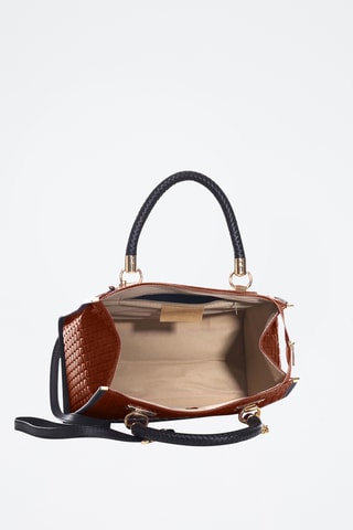 Sac à main en cuir Viola - Marron
