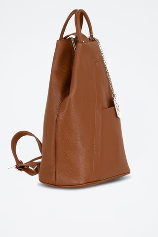 Sac à dos en cuir Spring Summer 2026 - Camel