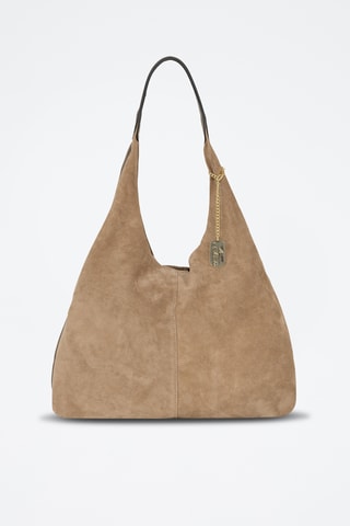 Sac porté épaule en cuir Darizita - Beige