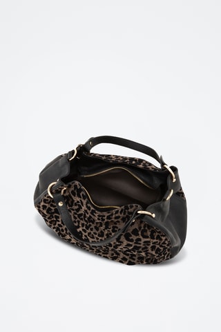 Sac à main en cuir Pescia - Noir