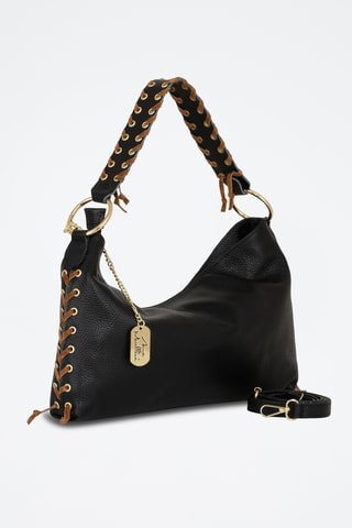 Sac à main en cuir Aorelia - Noir