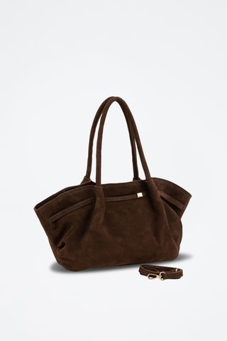 Sac à main en cuir Andarisa - Marron foncé