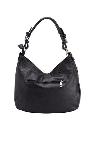 Sac à main en cuir Fiorella - Noir