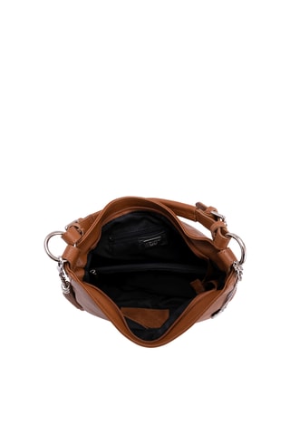 Sac à main en cuir Fiorella - Camel