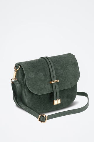 Sac à main en cuir Varallo - Vert foncé