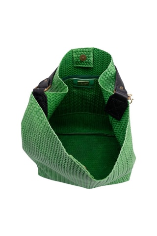 Sac porté épaule en cuir Sebastiana - Vert