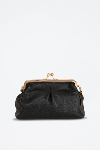 Sac à main en cuir Ciane - Noir