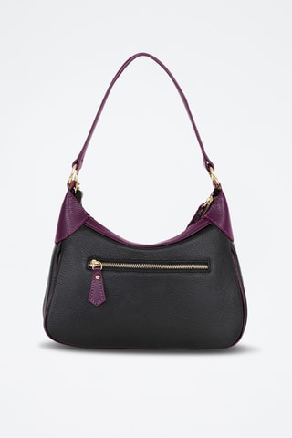 Sac porté épaule en cuir Sabbatina - Noir