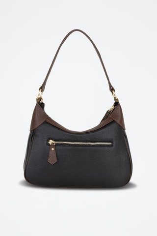 Sac porté épaule en cuir Sabbatina - Noir