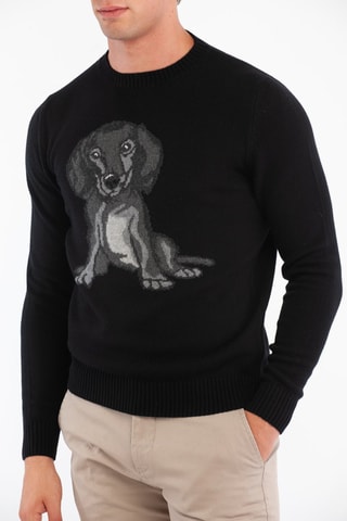 Pull en laine - Harmont & Blaine - Noir