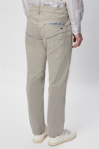 Pantalon droit - Harmont & Blaine - Blanc, bleu et gris