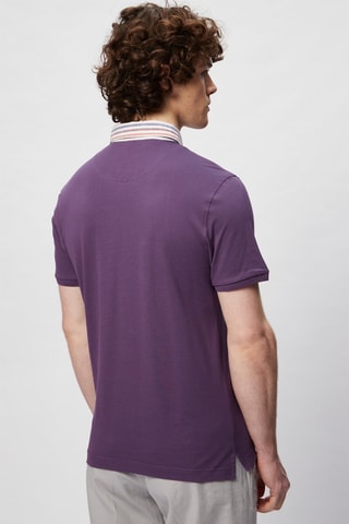 Polo - Harmont & Blaine - Blanc, bleu et marron