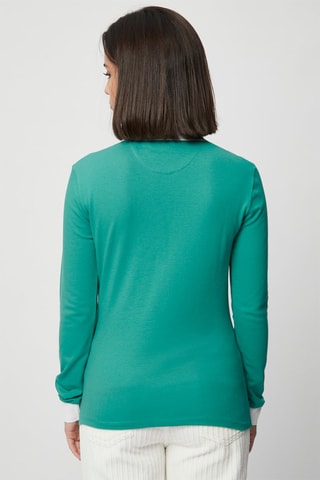 Polo - Harmont & Blaine - Blanc et vert