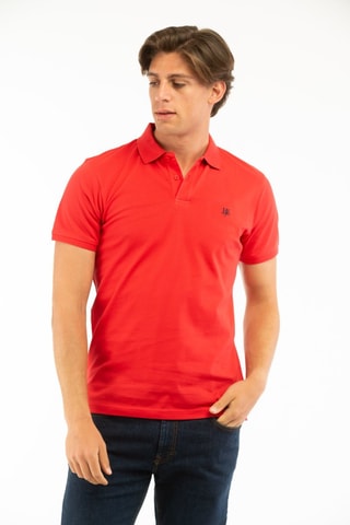 Polo - Harmont & Blaine Jeans - Noir et rouge