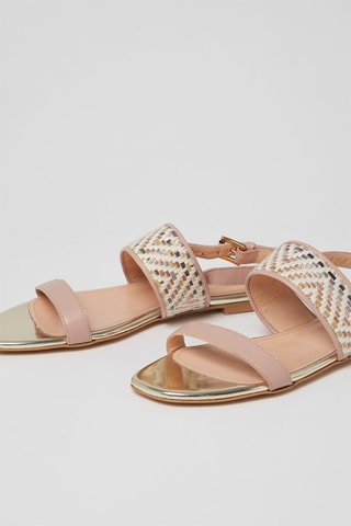 Sandales en cuir - Harmont & Blaine - Blanc, noir et gris