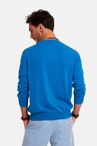 Pull - La Martina - Bleu