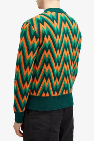 Pull en laine Monogram - Moncler - Vert